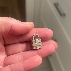 Tiffany & Co. Sterling Silver Padlock Charm